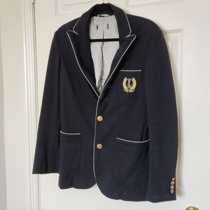 Zara navy blazer jacket